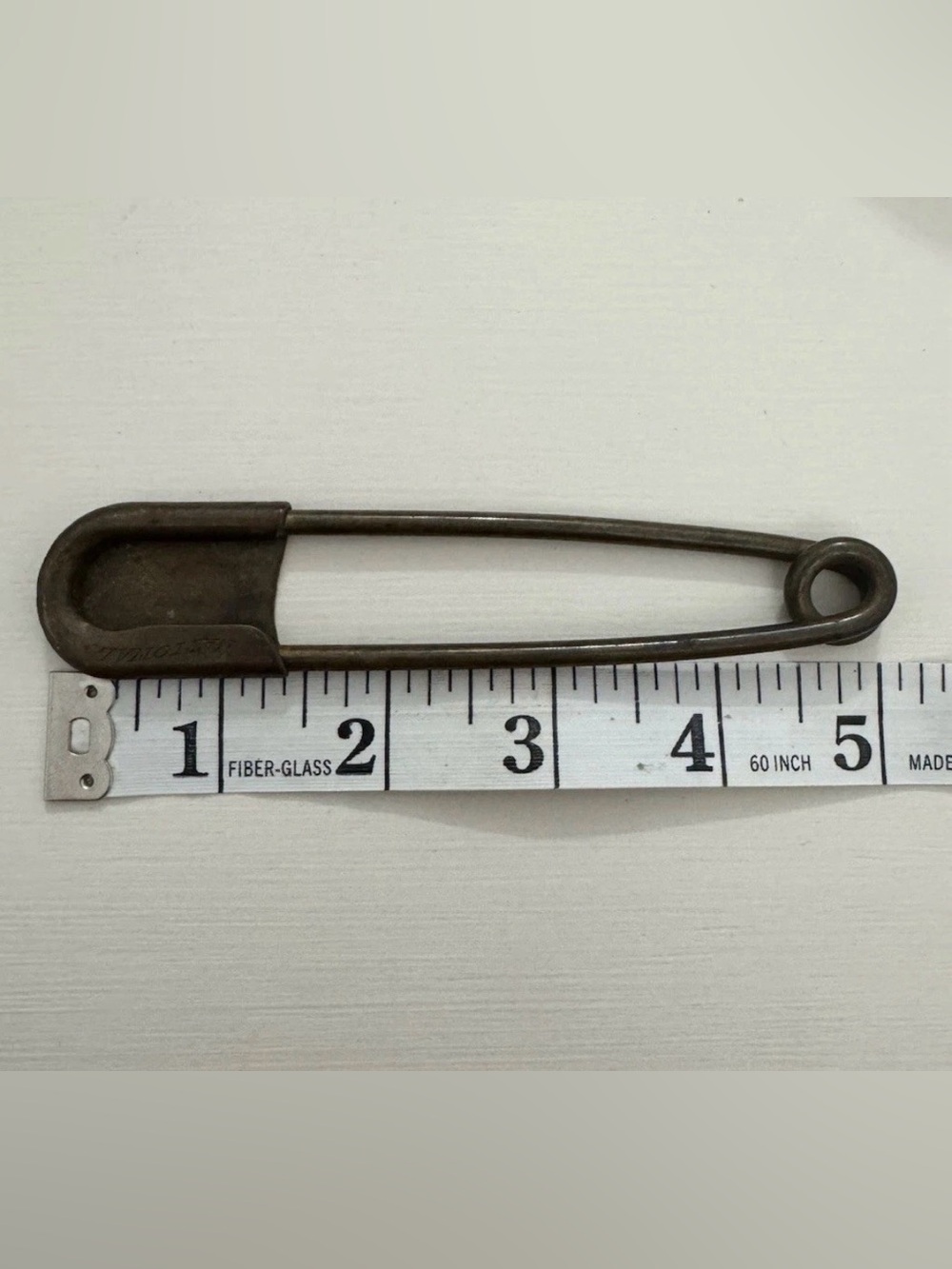 Vintage National 5" Brass Laundry Pin